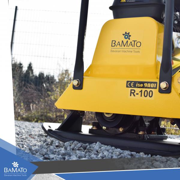 BAMATO Ruettelplatte R-100 mit Gummimatte & Zubehoerkit